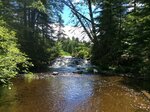 Tim Pond Dam Crossing, Tim Brook, Tim Pond Twp, Maine