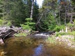 Tim Pond Dam Crossing, Tim Brook, Tim Pond Twp, Maine