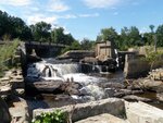 Farnsworth Mill Dam Crossing, Sabattus River, Lisbon, Maine