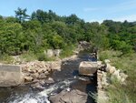 Farnsworth Mill Dam Crossing, Sabattus River, Lisbon, Maine