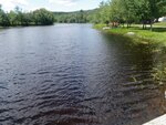Hicks Pond Dam Crossing, Greenwood, Maine