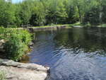 Marshall Pond Dam Crossing, Hebron, Maine