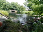 Bristol Mills Dam Crossing, Pemaquid River, Bristol, Maine