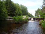 Pleasant River Lake Water Dam Crossing, Beddington, Maine