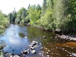 D.O.T. Dam Crossing, S Branch Meduxnekeag River, Hodgdon, Maine