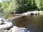 D.O.T. Dam Crossing, S Branch Meduxnekeag River, Hodgdon, Maine