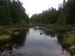 Pushineer Pond Dam Crossing, Red River, T15 R9 WELS, Maine