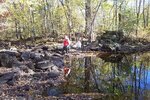 Natural Falls Crossing, Pushaw Stream, Alton, Maine