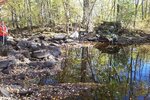 Natural Falls Crossing, Pushaw Stream, Alton, Maine