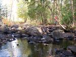 Natural Falls Crossing, Mill Stream, Holden, Maine