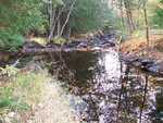 Natural Falls Crossing, Mill Stream, Holden, Maine