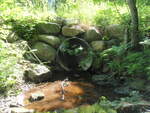 Culvert Crossing at Hare St, Avon, Maine