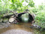 Culvert Crossing at Moose Br Rd, Mount Chase, Maine