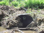 Culvert Crossing at North Hunts Meadow Road, Whitefield, Maine