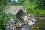 Culvert Crossing at North Searsport, Frankfort, Maine