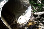 Culvert Crossing at Puddledock Road, Charleston, Maine