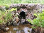 Culvert Crossing at Quaker Hill Rd, Casco, Maine