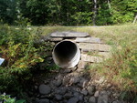 Culvert Crossing at Riverside St, Kingfield, Maine