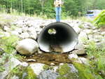 Culvert Crossing at Route 118, Waterford, Maine