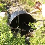 Culvert Crossing at Route 32, Jefferson, Maine