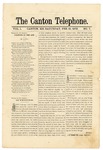 The Canton Telephone: Vol. 1, No. 7 - February 15, 1879