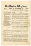 The Canton Telephone: Vol. 1, No. 8 - February 28, 1879