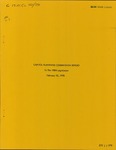 Capitol Planning Commission Report to the 108th Legislature, February 10, 1978 by Maine Capitol Planning Commission