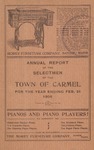 Annual Report of the Selectmen of the Town of Carmel for the Year Ending Feb. 21, 1905