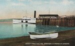 North Deer Isle, Steamer J.T Morse at Landing