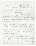 1863-08-25  Letter from Chamberlain regarding 3rd Brigade Command