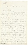 1865-11-14  Chamberlain writes to General Hodsdon regarding 1st Maine Sharpshooters