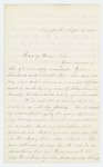 1861-09-10 Luther P. French writes to Adjutant General Hodsdon by Luther P. French