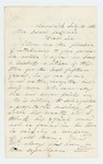 1862-07-12 John D. Lincoln and Daniel Elliot recommend James N. Nichols for position by John D. Lincoln and Daniel Elliot