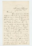 1862-07-22  Henry Merriam reports difficulty in finding lodging for recruits
