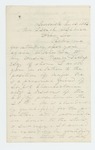 1862-08-13 John D. Lindler recommends Henry Dunlap for appointment as Adjutant in the 20th Maine Regiment by John D. Lindler