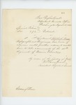 1862-08-14 Special Order 190 (Extract) giving Adelbert Ames leave of absence to take command of 20th Maine Regiment by War Department