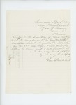 1862-09-05 Lee Strickland asks the Secretary of War to muster in Augustus H. Strickland by Lee Strickland