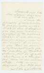 1862-09-09 John D. Lincoln recommends William True as assistant surgeon by John D. Lincoln