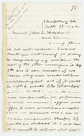 1862-09-29 William Morrell inquires about the date of his commission by William W. Morrell