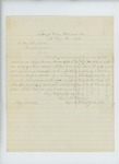 1863-02-18  Captain Samuel Keene recommends Sergeant Hiram Morse for commission