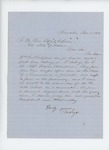 1863-03-05 William Singer recommends William K. Bickford for promotion by William Singer