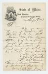 1863-09-17  Adjutant General Hodsdon writes surgeon at McDougal Hospital in New York inquiring about Edwin R. Huston
