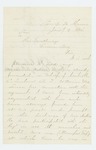 1864-01-09  Captain Atherton W. Clark recommends Lieutenant M.C. Sanborn of Company D for promotion