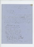 1864-02-15 William W. Morrell and other officers request appointment of Reverend B. Mitchell as chaplain by William W. Morrell