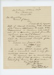 1864-08-06 Major Ellis Spear updates Governor Cony on numbers of enlisted and absent men by Ellis Spear