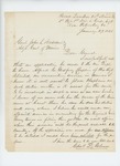 1865-01-27 Colonel Gilmore requests that Chaplain Alfred Godfrey be assigned as recruiting officer by Charles D. Gilmore