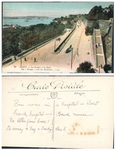 Roscoe M. Chase's Souvenir Postcard from Brest, France Annotated By His Wife