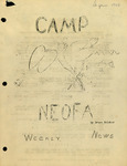 Camp Neofa Newsletter July 17-23, Week 2, 1966