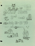 Camp Neofa Newsletter July 15-21, Week 2, 1973