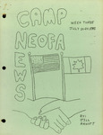 Camp Neofa Newsletter  July 14- 20 , Week 3, 1985